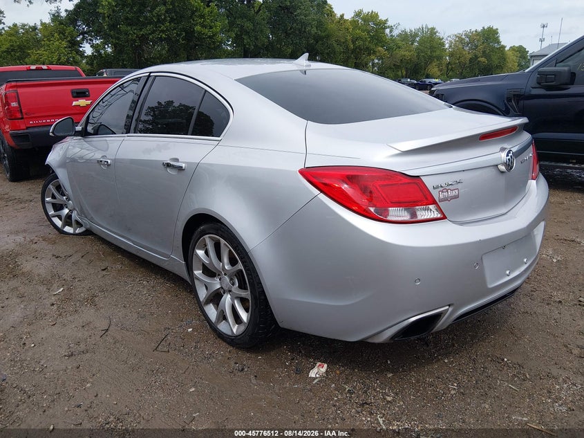 BUICK REGAL 2012 VIN 2G4GV5GV4C9213733