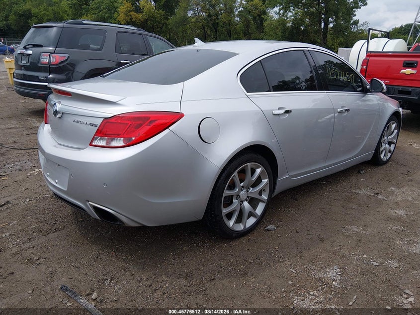 BUICK REGAL 2012 VIN 2G4GV5GV4C9213733