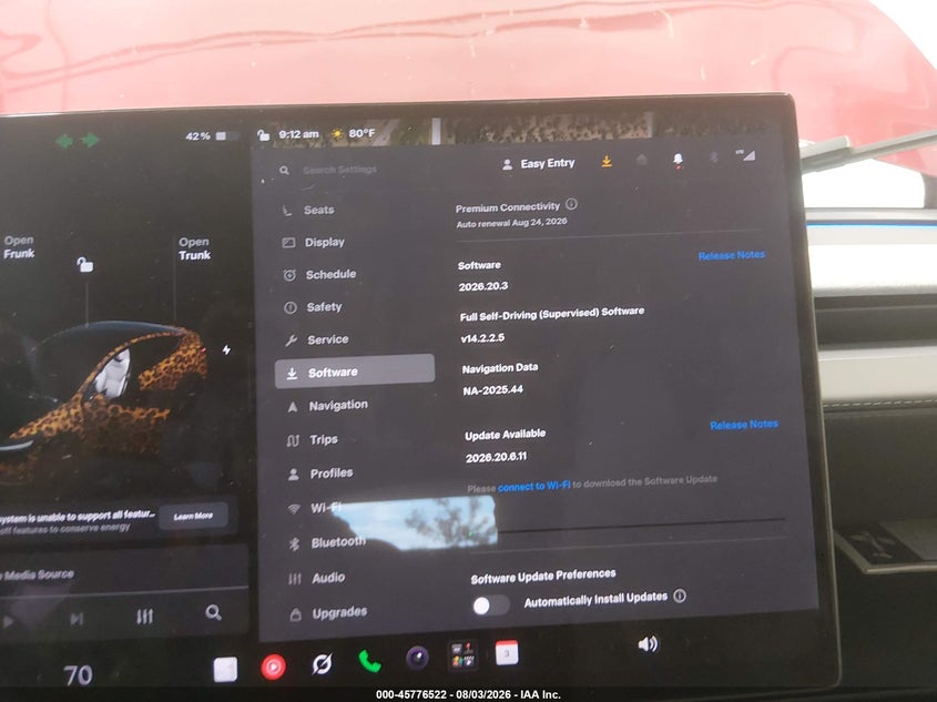 TESLA MODEL Y 2026 VIN 7SAYGDEE3TA697955