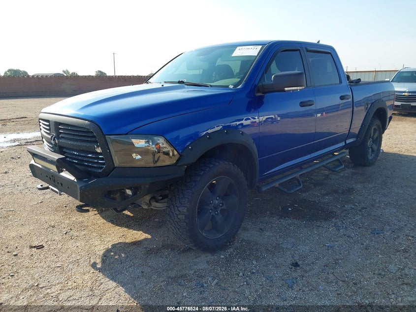 Vin: 1c6rr7tt4gs114083, lot: 46275304, ram 1500 big horn 20162