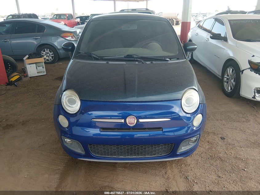 2013 FIAT 500 HATCHBACK 1.4L I-4 VVT, 101HP