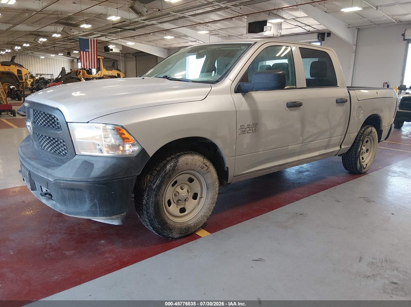 2017 RAM 1500, Rear, IAAI, VIN 1C6RR7KG4HS776641 — photo 2