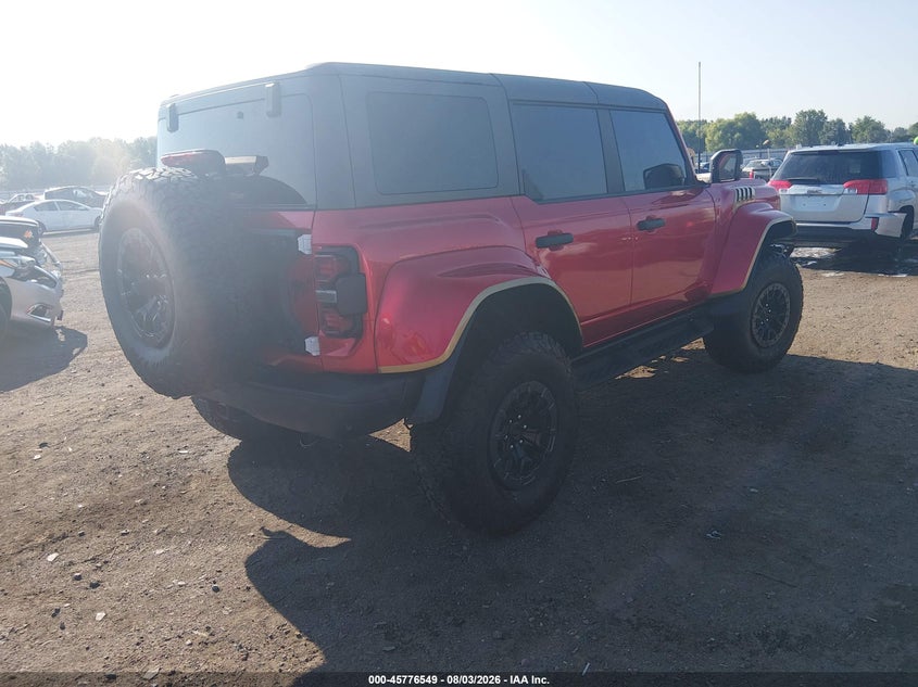 Vin: 1fmee0rr1rla38627, lot: 46275329, ford bronco raptor 20244