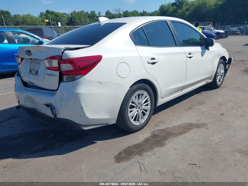 Vin: 4s3gkad61j3609711, lot: 46275334, subaru impreza 2.0i premium 20184