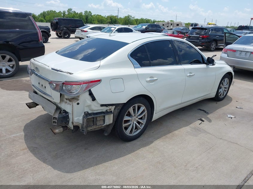 2015 INFINITI Q50 auction photo 4