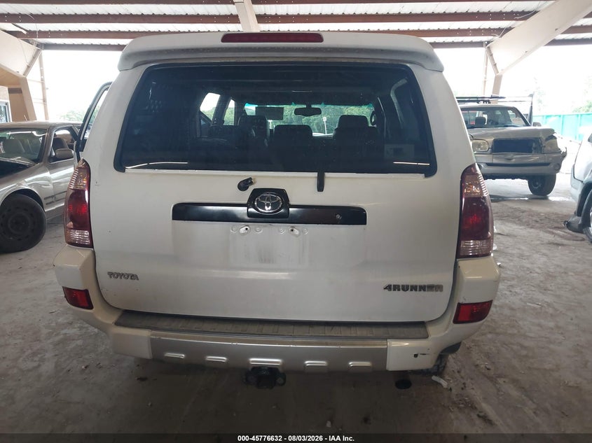 2004 TOYOTA 4RUNNER SPORT UTILITY VEHICLE 4.0L V-6 DOHC, VVT, 245HP