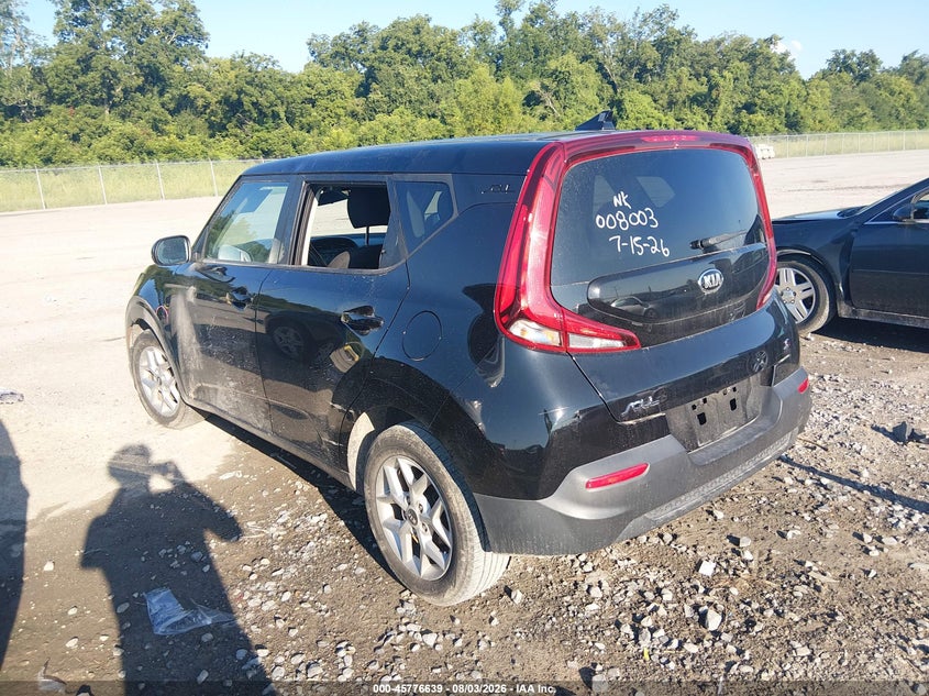 Vin: kndj23au4l7008003, lot: 46275419, kia soul s 20203