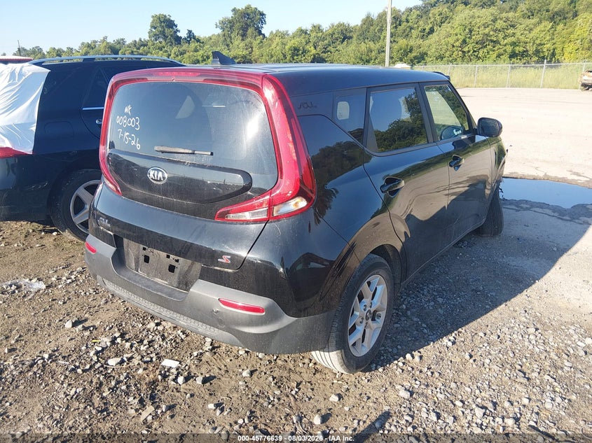 Vin: kndj23au4l7008003, lot: 46275419, kia soul s 20204