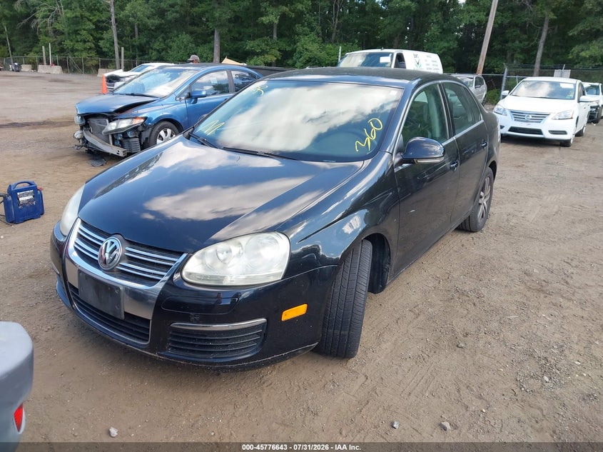 2006 Volkswagen Jetta, Обычный износ, IAAI, VIN 3VWRF71K06M708637 — фото 2