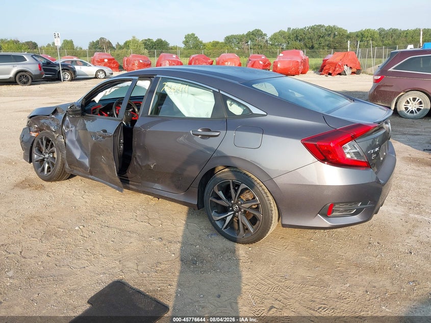 2019 HONDA CIVIC auction photo 3