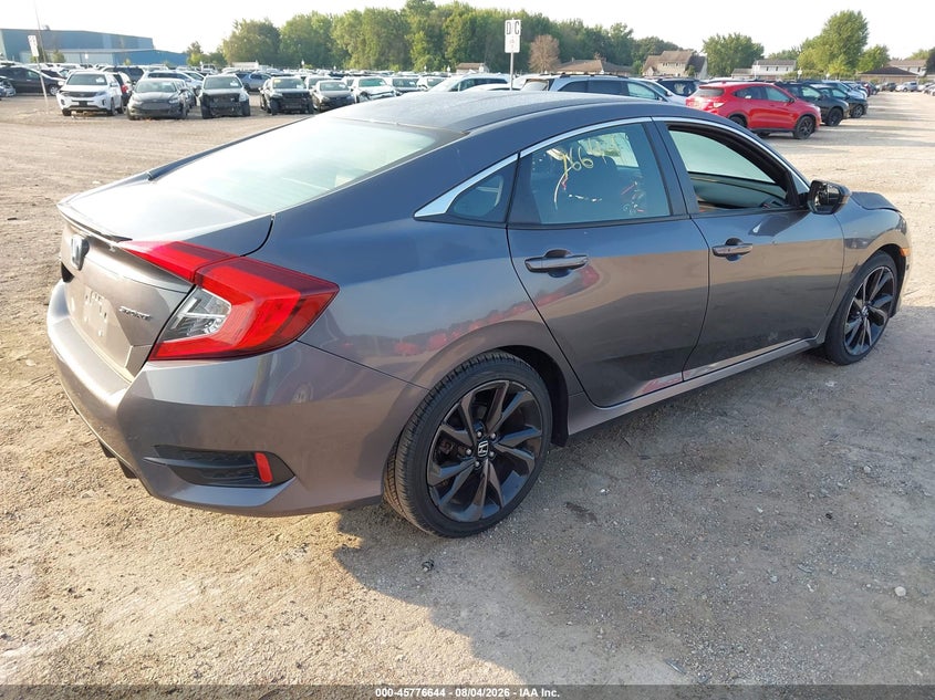 2019 HONDA CIVIC auction photo 4