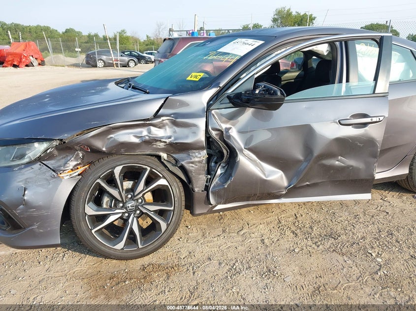 2019 HONDA CIVIC auction photo 6