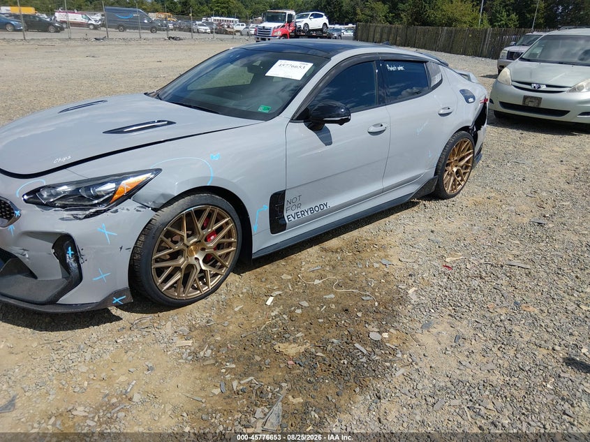 Vin: knae55lcxn6112400, lot: 46275433, kia stinger gt2 20222