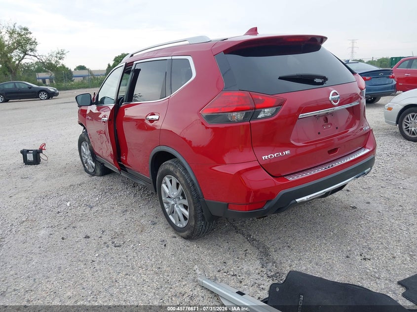 Vin: jn8at2mv0hw284398, lot: 46275451, nissan rogue sv 20173
