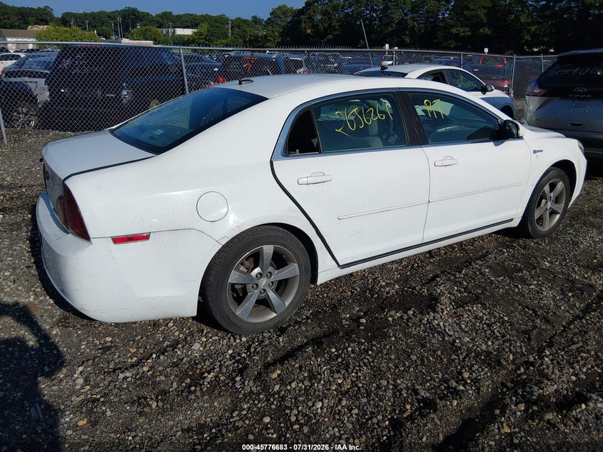2009 CHEVROLET MALIBU HYBRID auction photo 4