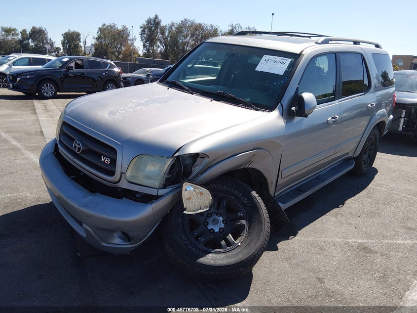 2003 TOYOTA SEQUOIA auction photo 2
