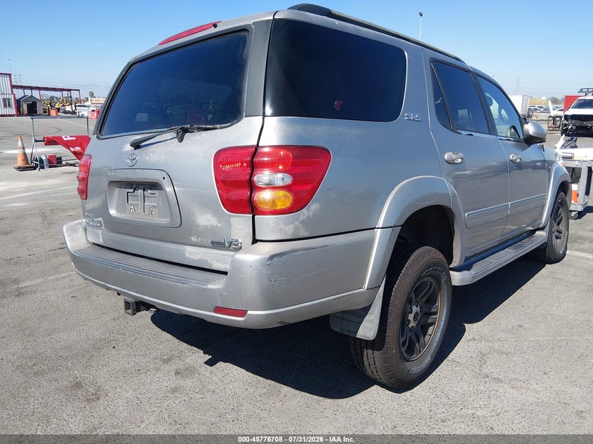 2003 TOYOTA SEQUOIA auction photo 4