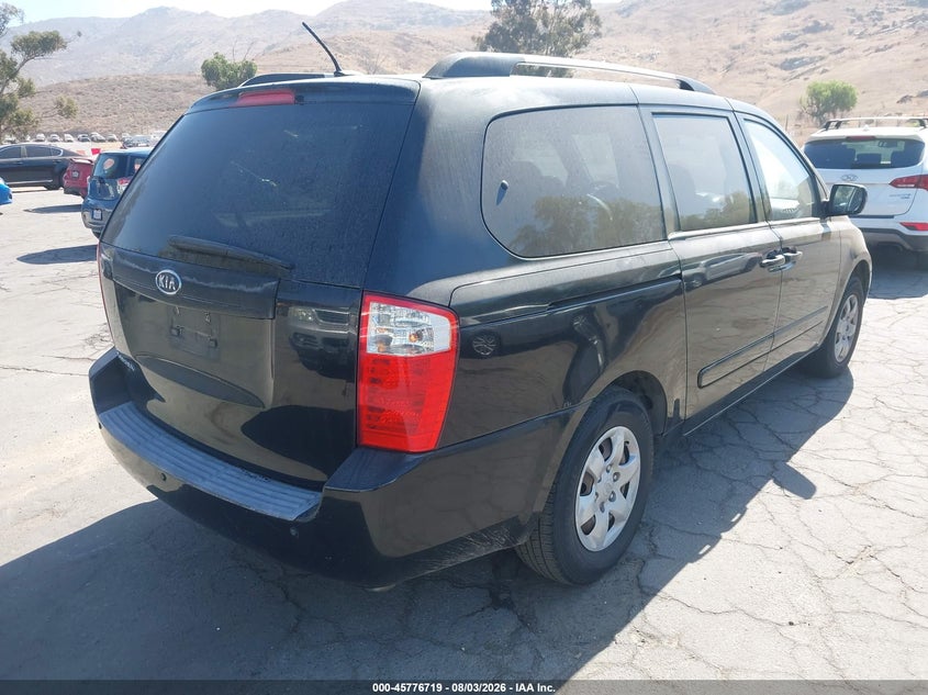 Vin: kndmg4c32a6326620, lot: 46275499, kia sedona lx 20104