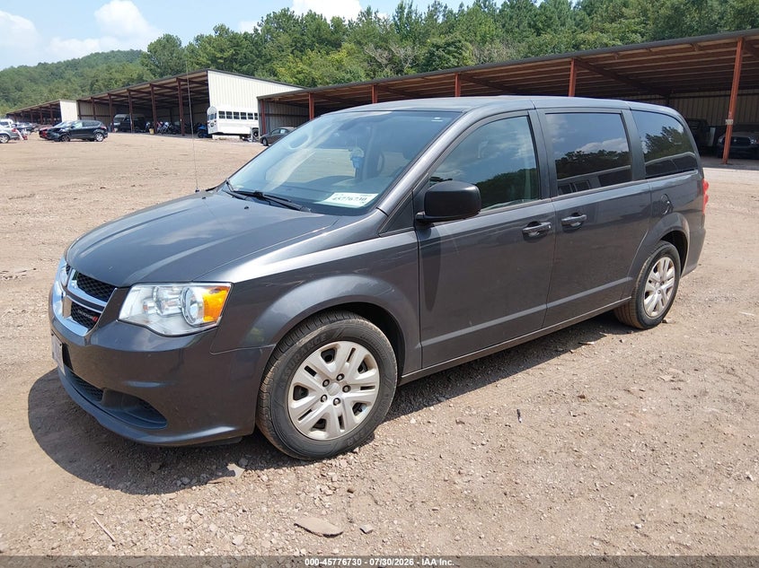 Vin: 2c4rdgbgxjr323994, lot: 46275510, dodge grand caravan se 20182