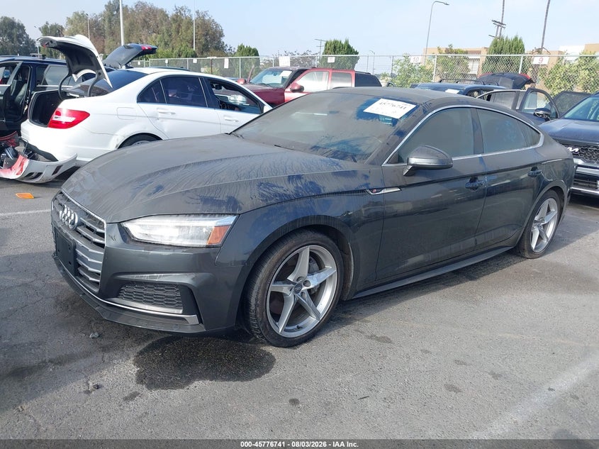 Vin: waudncf51ja103699, lot: 46275521, audi a5 2.0t premium 20182