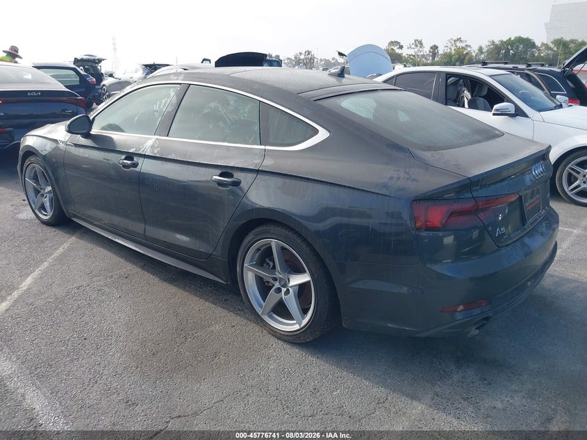 Vin: waudncf51ja103699, lot: 46275521, audi a5 2.0t premium 20183