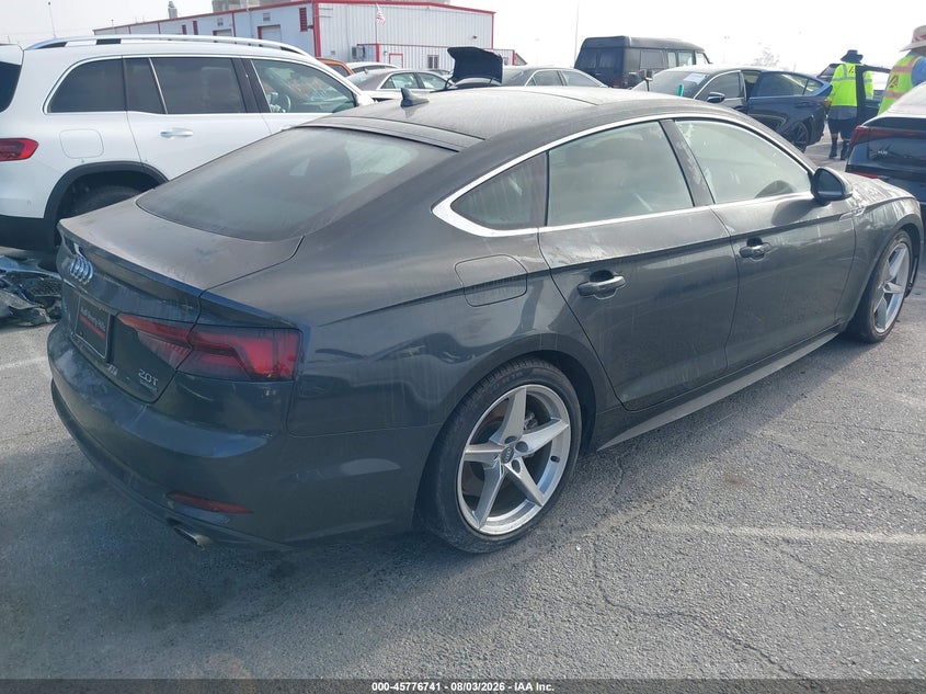 Vin: waudncf51ja103699, lot: 46275521, audi a5 2.0t premium 20184