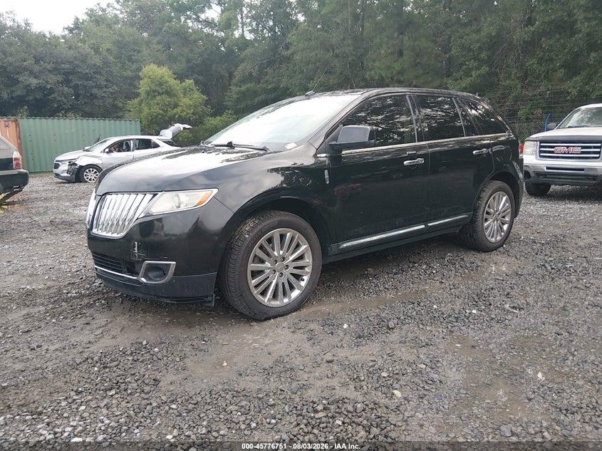 Vin: 2lmdj6jk6bbj09341, lot: 46275531, lincoln mkx 20112