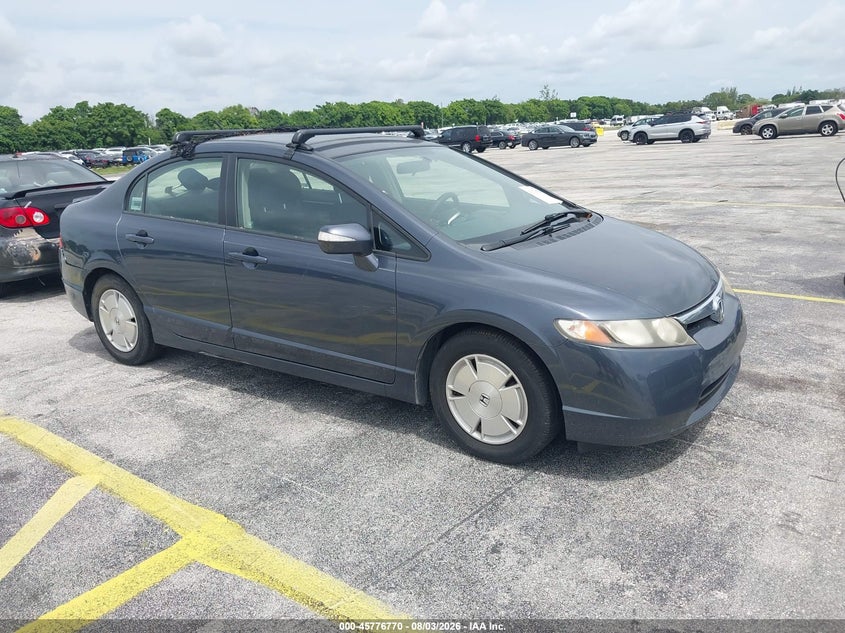 2008 HONDA CIVIC HYBRID auction photo 1
