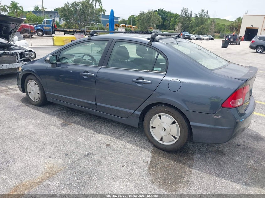 2008 HONDA CIVIC HYBRID auction photo 3