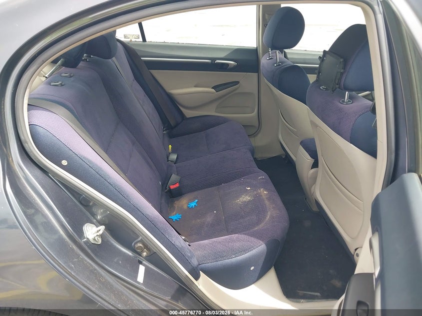 2008 HONDA CIVIC HYBRID auction photo 8