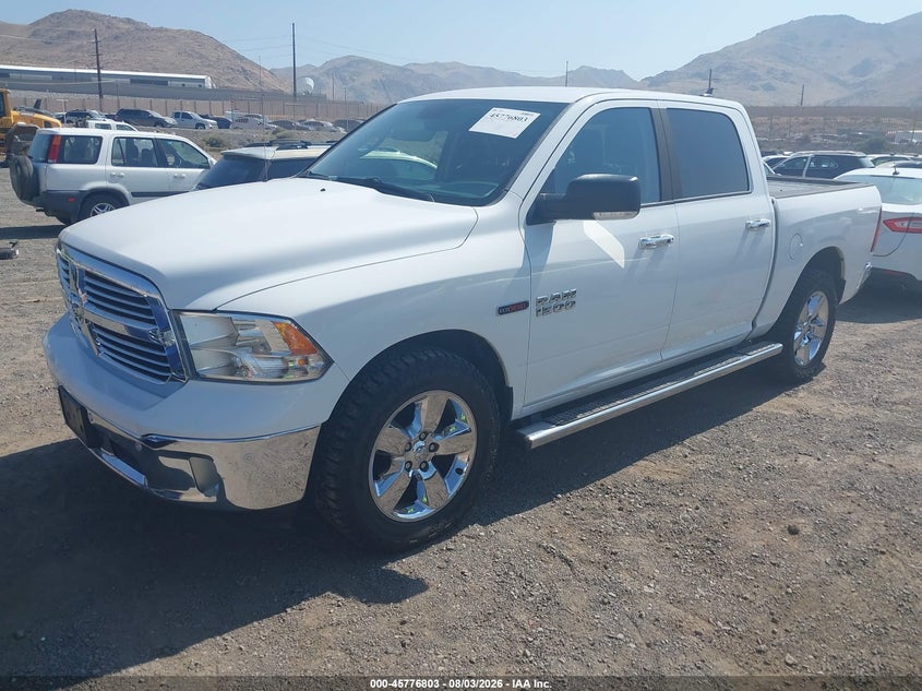 Vin: 1c6rr6lm1fs640317, lot: 46275583, ram 1500 lone star 20152