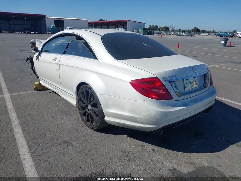 Vin: wddej9eb9da031271, lot: 46275594, mercedes-benz cl 550 4matic 20133