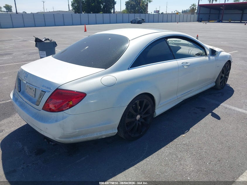 Vin: wddej9eb9da031271, lot: 46275594, mercedes-benz cl 550 4matic 20134