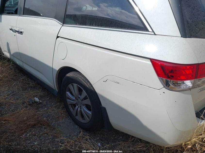2016 HONDA ODYSSEY auction photo 3