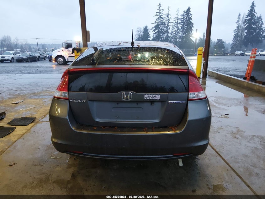 HONDA INSIGHT 2011 VIN JHMZE2H32BS001076