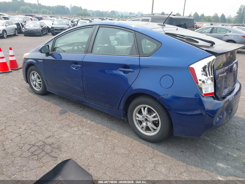 Vin: jtdkn3du1a1304801, lot: 46275619, toyota prius iv 20103