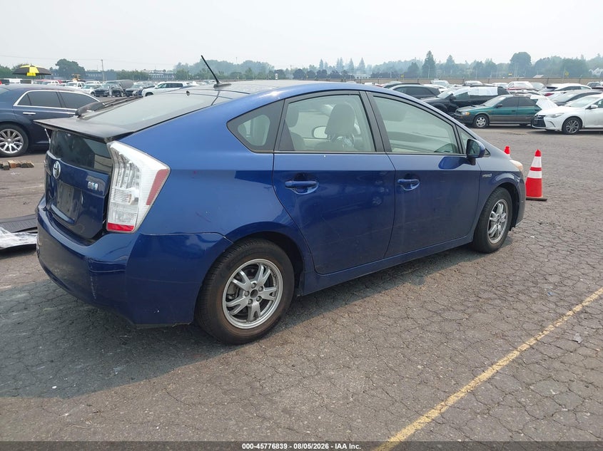 Vin: jtdkn3du1a1304801, lot: 46275619, toyota prius iv 20104