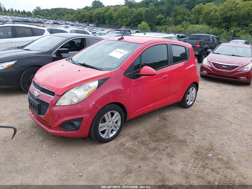 Vin: kl8cb6s97dc507061, lot: 46275652, chevrolet spark ls auto 20132