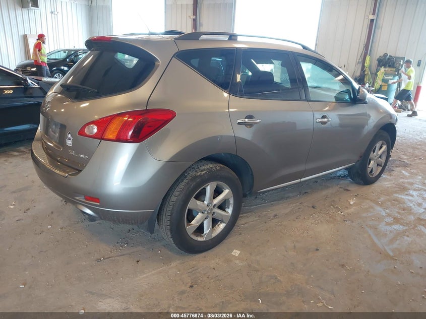 Vin: jn8az1mw9aw104679, lot: 46275654, nissan murano sl 20104