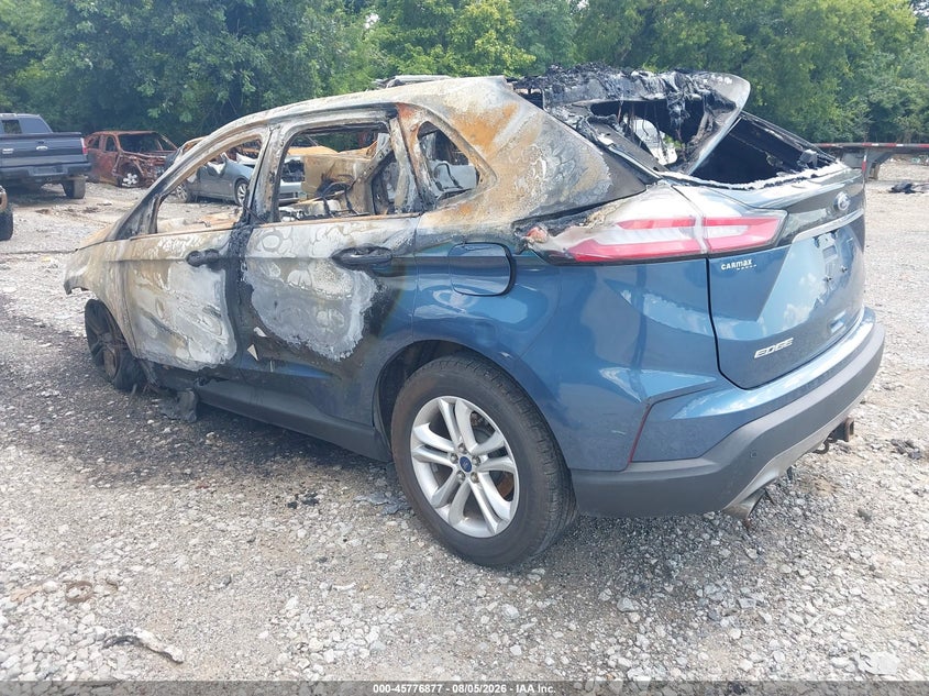 Vin: 2fmpk4j92kbc25174, lot: 46275657, ford edge sel 20193