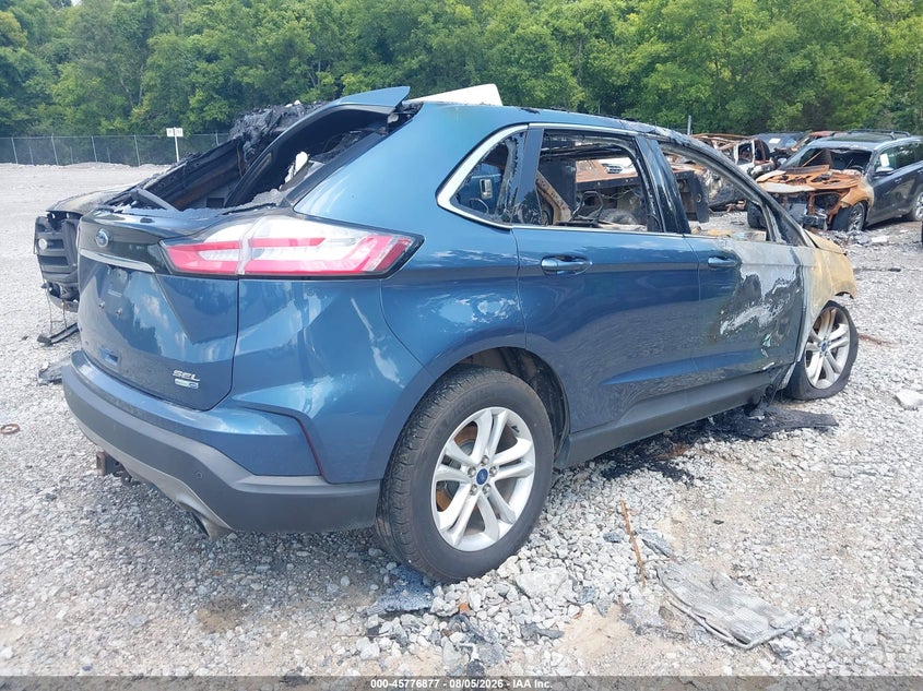 Vin: 2fmpk4j92kbc25174, lot: 46275657, ford edge sel 20194