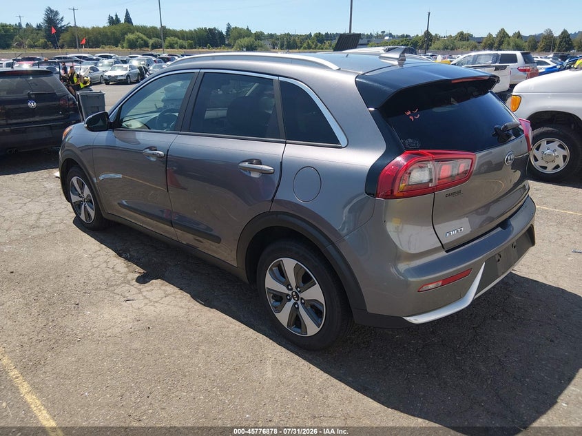 Vin: kndcc3lc4h5086746, lot: 46275658, kia niro ex 20173