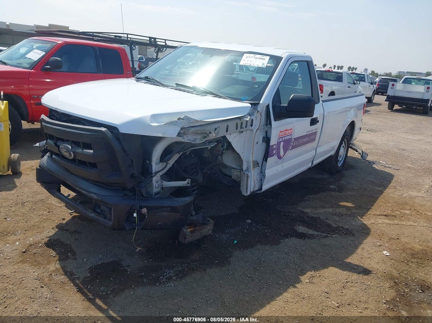 Vin: 1ftmf1c81hkd51586, lot: 46275686, ford f-150 xl 20172