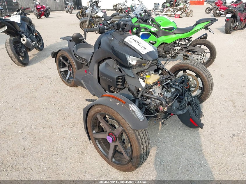 2022 Can-Am Ryker Sport, Перёд, IAAI, VIN 3JB2JEG26NJ006162