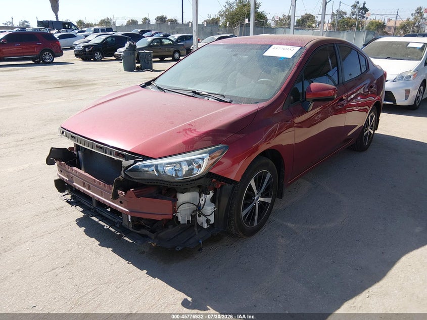 Vin: 4s3gkav67l3608726, lot: 46275714, subaru impreza premium 20202