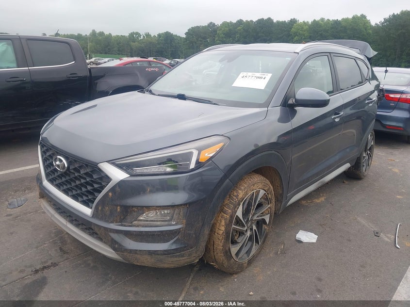 2021 HYUNDAI TUCSON auction photo 2