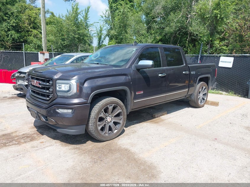 Vin: 3gtu2nec0gg206419, lot: 46275809, gmc sierra 1500 slt 20162