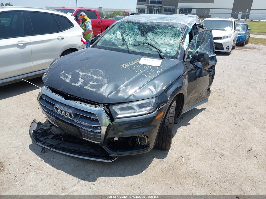 Vin: wa1cnafy9k2019438, lot: 46275812, audi q5 45 premium 20192