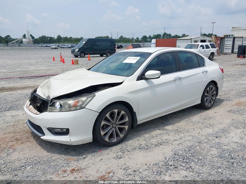 Vin: 1hgcr2f55ea032723, lot: 46275824, honda accord sport 20142