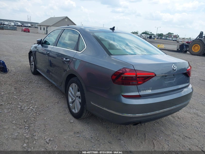 Vin: 1vwba7a31jc027891, lot: 46275835, volkswagen passat 2.0t se 20183